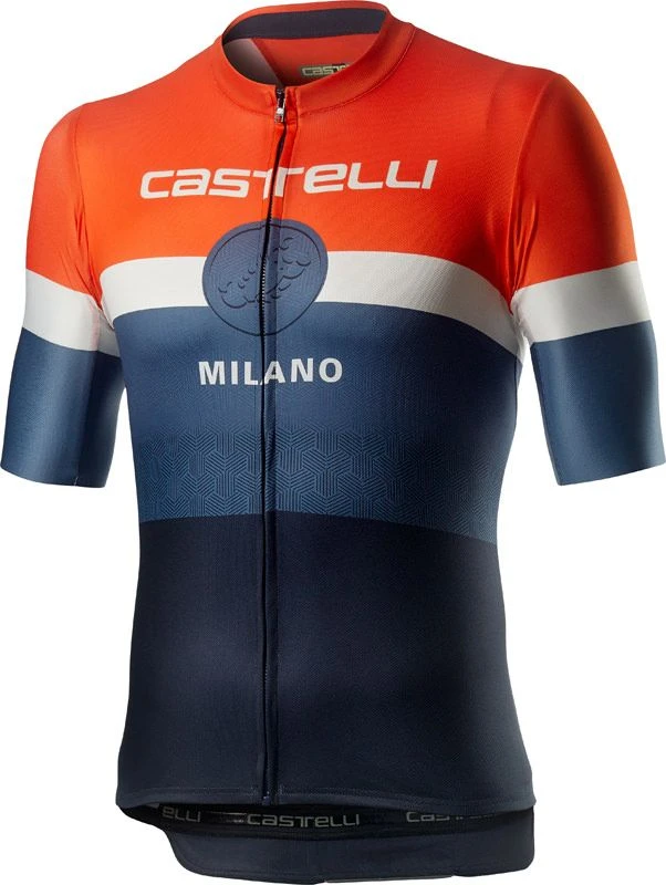 Castelli Milano Wielershirt Korte Mouw 1 Castelli Milano Wielershirt Korte Mouw