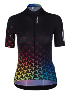 Q36.5 G1 Good Vibes 2.0 Dames Wielershirt Korte Mouw