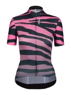 Q36.5 G1 Tiger Dames Wielershirt Korte Mouw