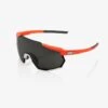 100% Racetrap Mirror Lens Fietsbril-Soft Tact Oxyfire-Black Mirror Lens