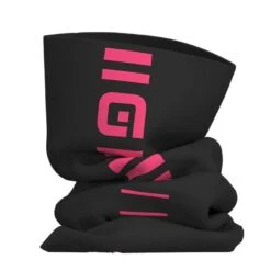ALE Alé Headgear Identity Nekwarmer-Zwart-Roze