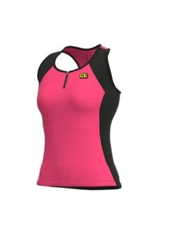 ALE Alé Solid Color Block Dames Tank Top