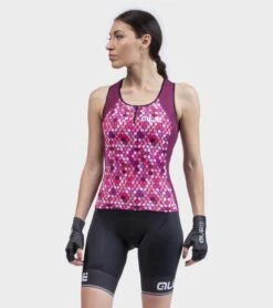 ALE Alé Solid Candy Dames Top