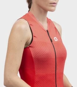ALE Alé Solid Level Dames Wielershirt Mouwloos -Castelli Verkoopwinkel l22202405 3 gemiddeld