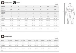 Voorkant -Castelli Verkoopwinkel maattabelheren 7