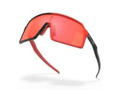 Oakley Sutro Fietsbril-Matte Black Redline-Prizm Trail Torch -Castelli Verkoopwinkel oo9406 5137 5 medium