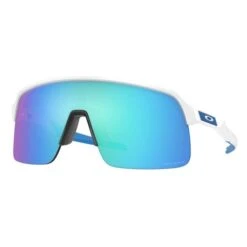 Oakley Sutro Lite Fietsbril-Matt White-Prizm Sapphire