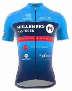 Bioracer Team Bergklimmers Tempest Wielershirt Korte Mouw-Blauw-S