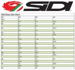 Sidi Speed Mountainbikeschoenen -Castelli Verkoopwinkel sidi maattabel 15 17